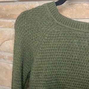 Forest green sweater
